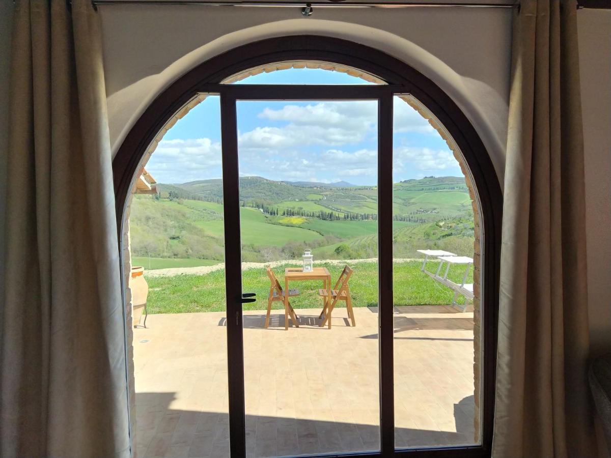 Poggio Ai Gelsi Villa Pienza Exterior foto