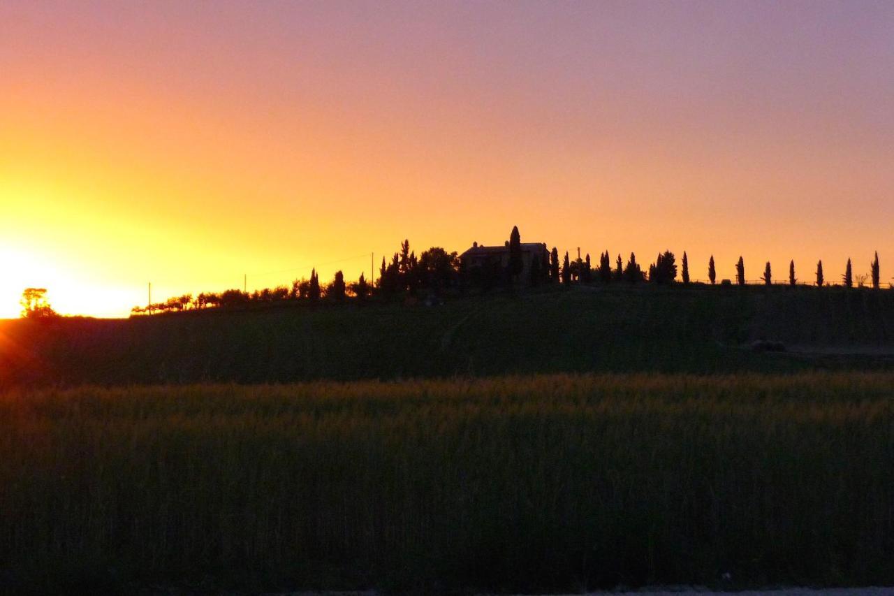 Poggio Ai Gelsi Villa Pienza Exterior foto